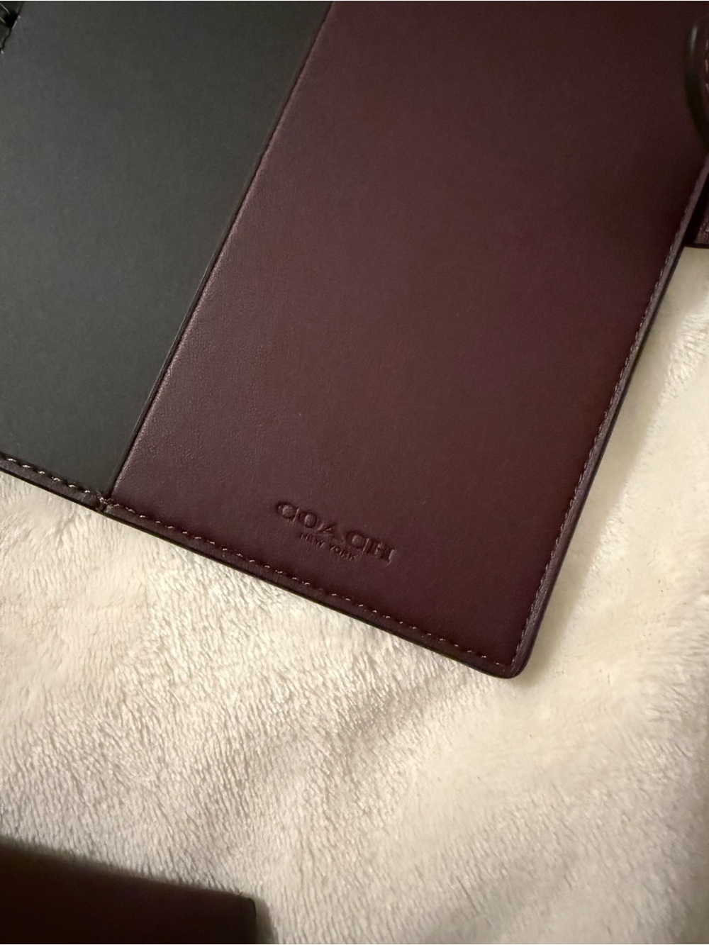 ♥️COACH Black Currant Notebook & Pencil Case Set🖤 - Picture 6 of 12
